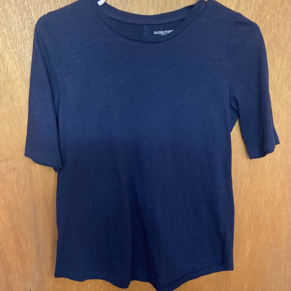 Eileen Fisher Elbow sleeve Tee